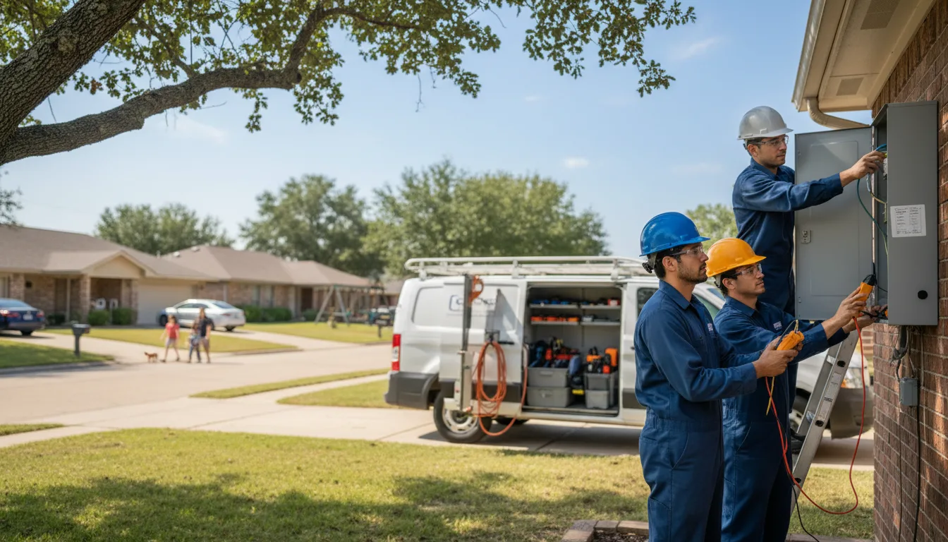 Certified electrician providing emergency electrical services in Tower City, ND